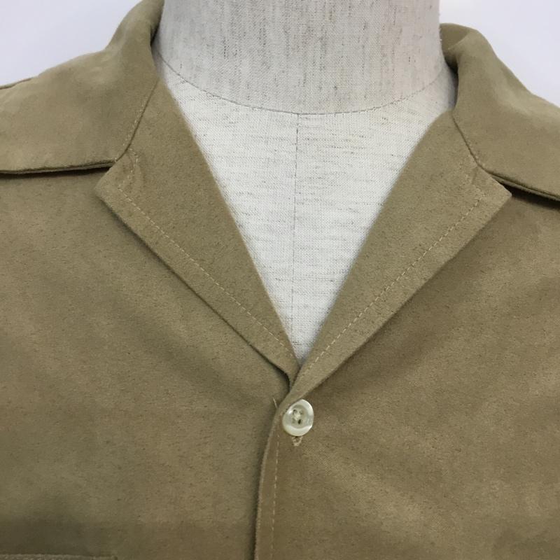 ユニバーサルオーバーオール UNIVERSAL OVERALL シャツ、ブラウス 長袖 M 無地 ベージュ / ベージュ /  メンズ USED 古着 中古 10062961