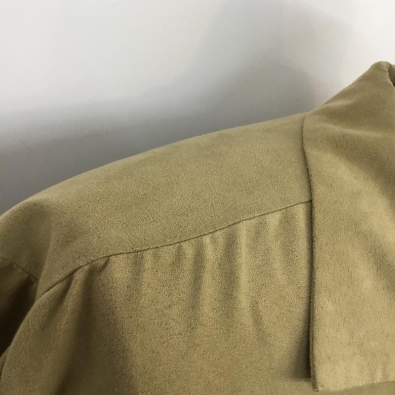 ユニバーサルオーバーオール UNIVERSAL OVERALL シャツ、ブラウス 長袖 M 無地 ベージュ / ベージュ /  メンズ USED 古着 中古 10062961