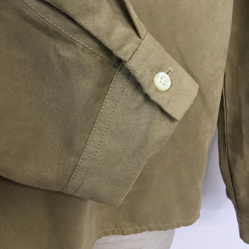 ユニバーサルオーバーオール UNIVERSAL OVERALL シャツ、ブラウス 長袖 M 無地 ベージュ / ベージュ /  メンズ USED 古着 中古 10062961