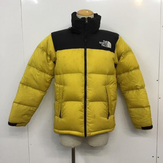 ザノースフェイス THE NORTH FACE ジャケット、上着 ダウンジャケット ND91841 Nuptse Jacket ヌプシジャケット M 無地 X ロゴ、文字 黒 / ブラック / X 黄 / イエロー /  メンズ USED 古着 中古 10063065