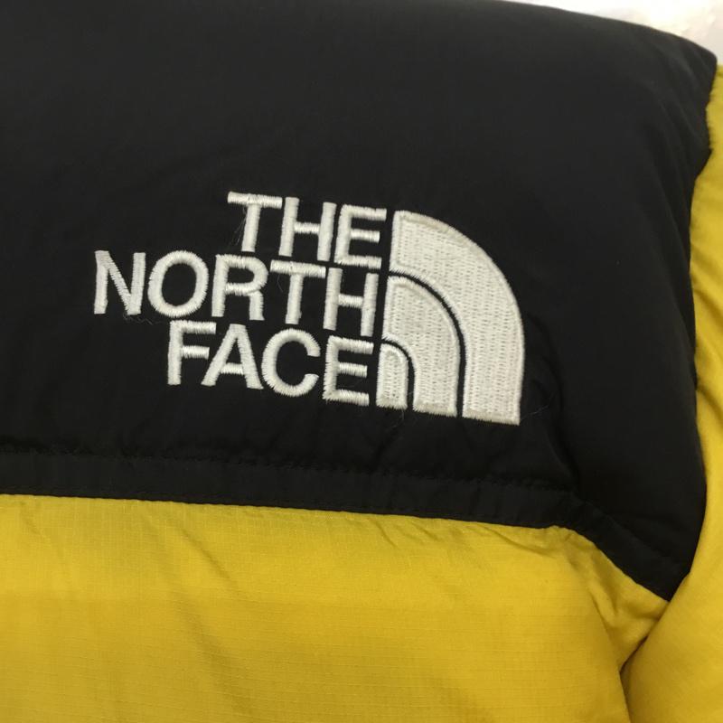 ザノースフェイス THE NORTH FACE ジャケット、上着 ダウンジャケット ND91841 Nuptse Jacket ヌプシジャケット M 無地 X ロゴ、文字 黒 / ブラック / X 黄 / イエロー /  メンズ USED 古着 中古 10063065