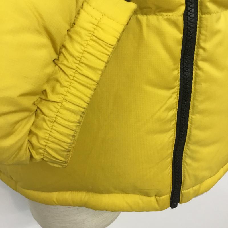 ザノースフェイス THE NORTH FACE ジャケット、上着 ダウンジャケット ND91841 Nuptse Jacket ヌプシジャケット M 無地 X ロゴ、文字 黒 / ブラック / X 黄 / イエロー /  メンズ USED 古着 中古 10063065