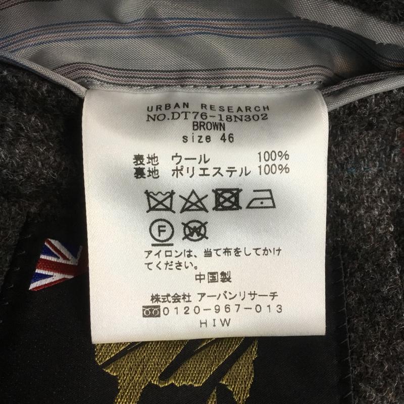 アーバンリサーチ URBAN RESEARCH ジャケット、上着 ジャケット、ブレザー ＤＴ76-18Ｎ302 46 チェック 茶 / ブラウン /  メンズ USED 古着 中古 10063259