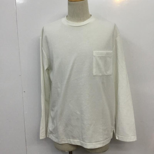 ジャーナルスタンダード JOURNAL STANDARD Tシャツ 長袖 無地 白 / ホワイト /  メンズ USED 古着 中古 10063393