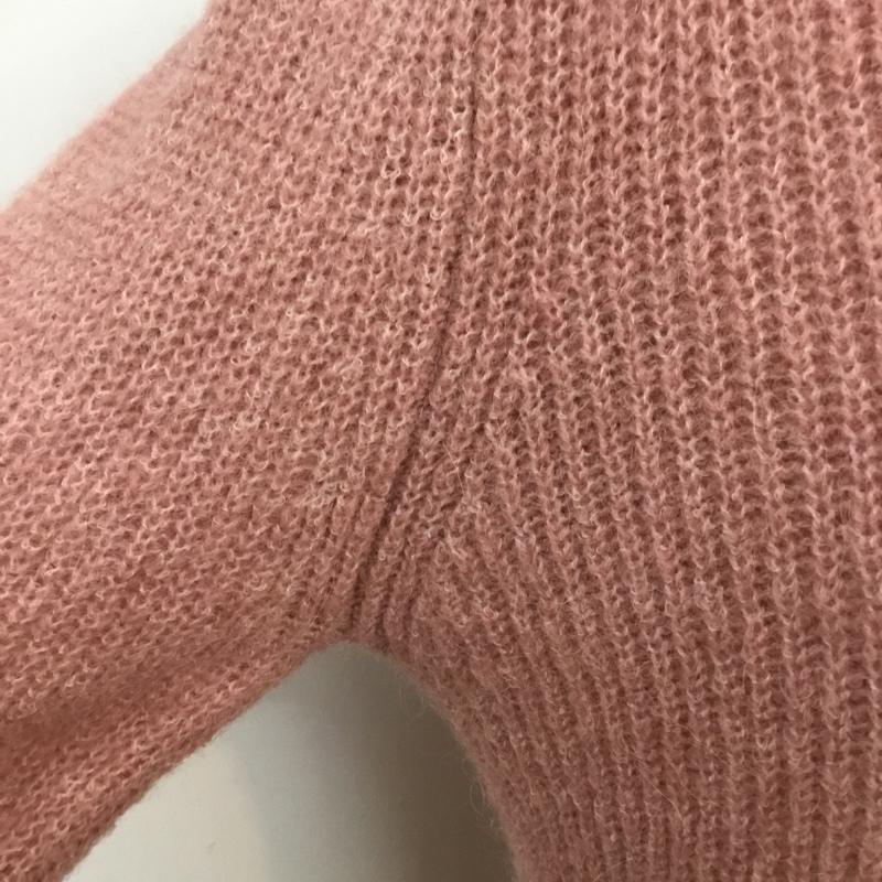 ザラ ZARA カーディガン 長袖 S 無地 桃 / ピンク /  レディース USED 古着 中古 10063637