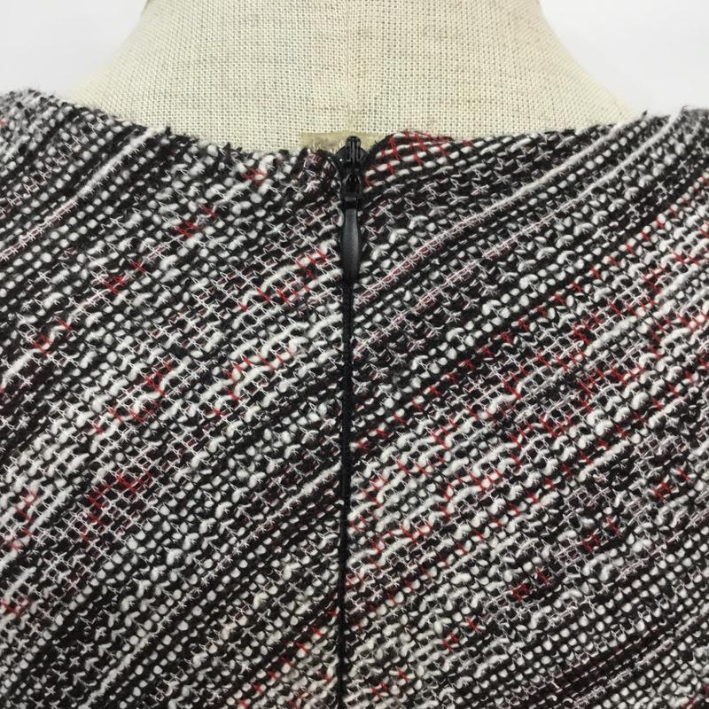 ザラ ZARA ワンピース ひざ丈スカート タグ付 S  マルチカラー / マルチカラー /  レディース USED 古着 中古 10063717