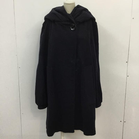 ザラベーシック ZARA BASIC コート コート一般 M 無地 紺 / ネイビー /  レディース USED 古着 中古 10063724