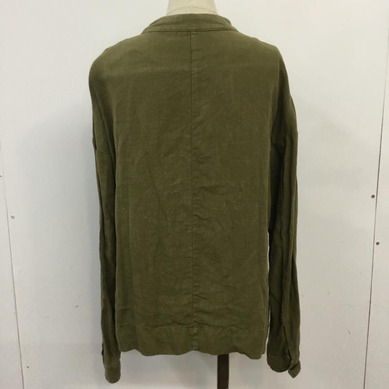ザラベーシック ZARA BASIC ジャケット、上着 ジャケット、ブレザー XS 無地 カーキ / カーキ /  レディース USED 古着 中古 10063815