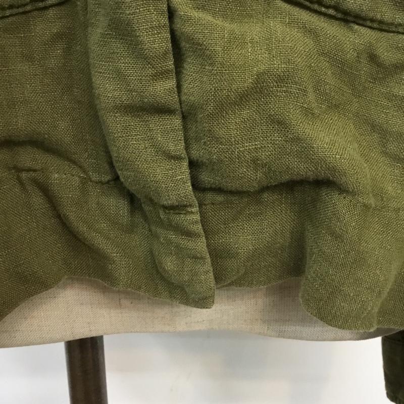 ザラベーシック ZARA BASIC ジャケット、上着 ジャケット、ブレザー XS 無地 カーキ / カーキ /  レディース USED 古着 中古 10063815