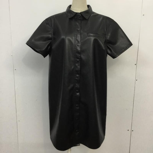 ヘンネスアンドモーリッツ H&M ワンピース ミニスカート M 無地 黒 / ブラック /  レディース USED 古着 中古 10063818