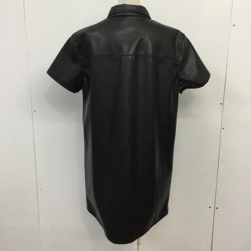 ヘンネスアンドモーリッツ H&M ワンピース ミニスカート M 無地 黒 / ブラック /  レディース USED 古着 中古 10063818