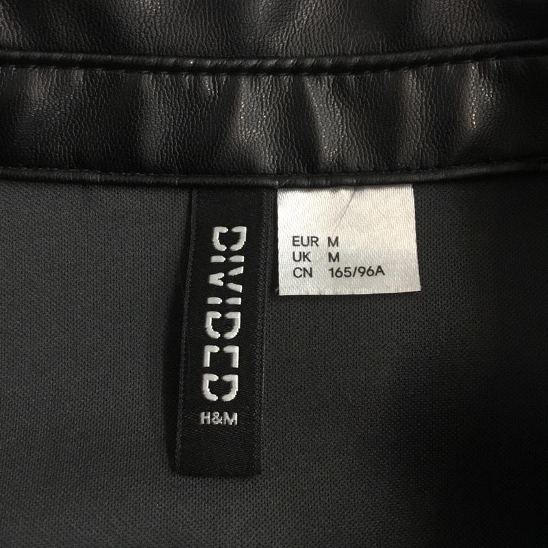 ヘンネスアンドモーリッツ H&M ワンピース ミニスカート M 無地 黒 / ブラック /  レディース USED 古着 中古 10063818