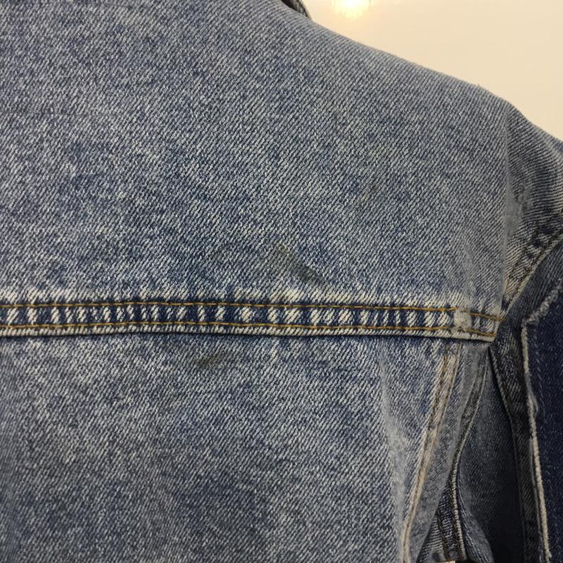 ザラ ZARA ジャケット、上着 ジャケット、ブレザー TRFDENIM デニムジャケット Ｇジャン S 無地 インディゴ / インディゴ /  レディース USED 古着 中古 10063822