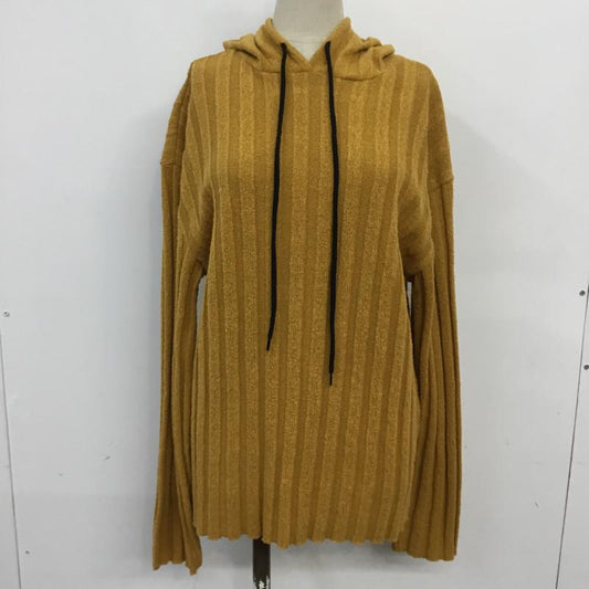 ザラ ZARA TRAFALUC ニット、セーター 長袖 M 無地 マスタード / マスタード /  レディース USED 古着 中古 10063827
