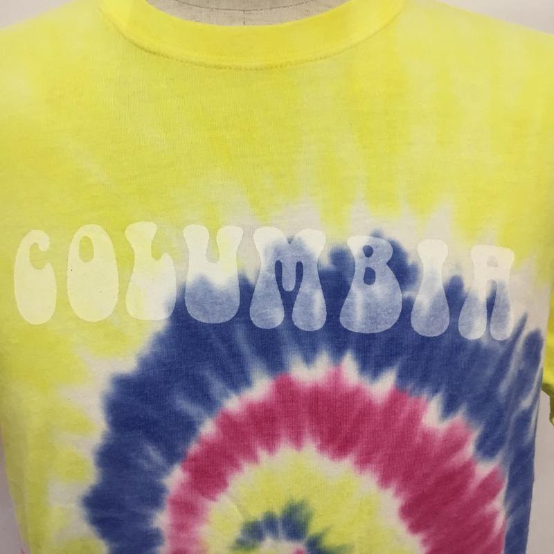 コロンビア Columbia Tシャツ 半袖 113 PM9011 アペイスボTシャツ タイダイ S  マルチカラー / マルチカラー /  メンズ USED 古着 中古 10063904