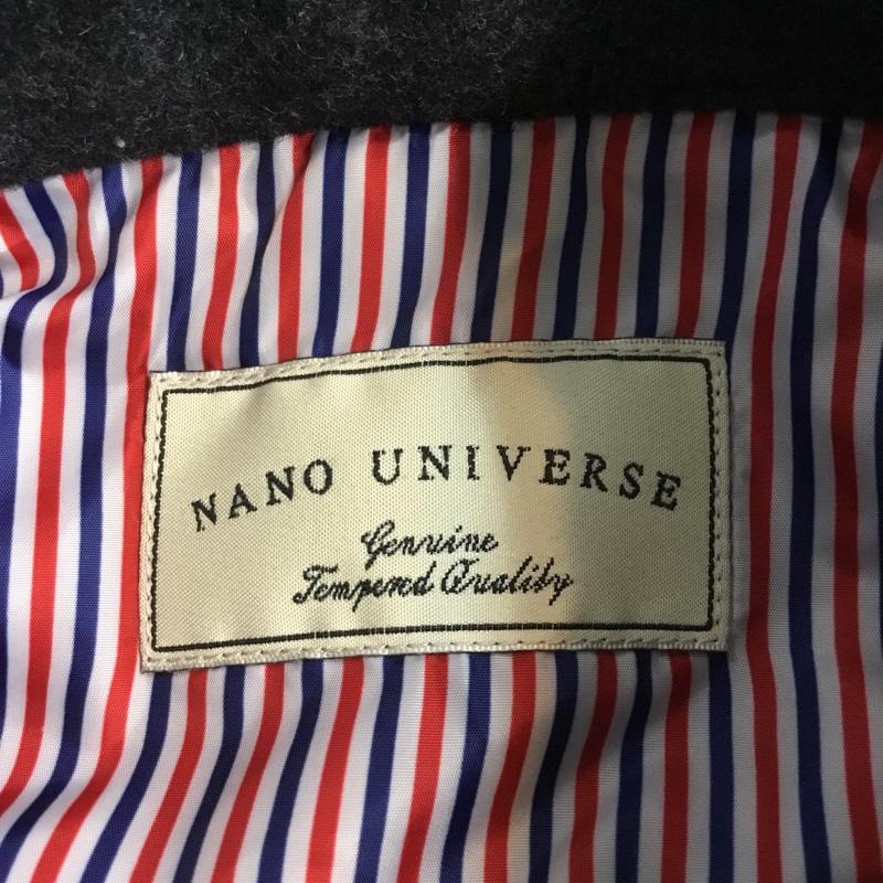 ナノユニバース nano・universe コート コート一般 BA54CT0219TN M 無地 チャコールグレー / チャコールグレー /  メンズ USED 古着 中古 10063918