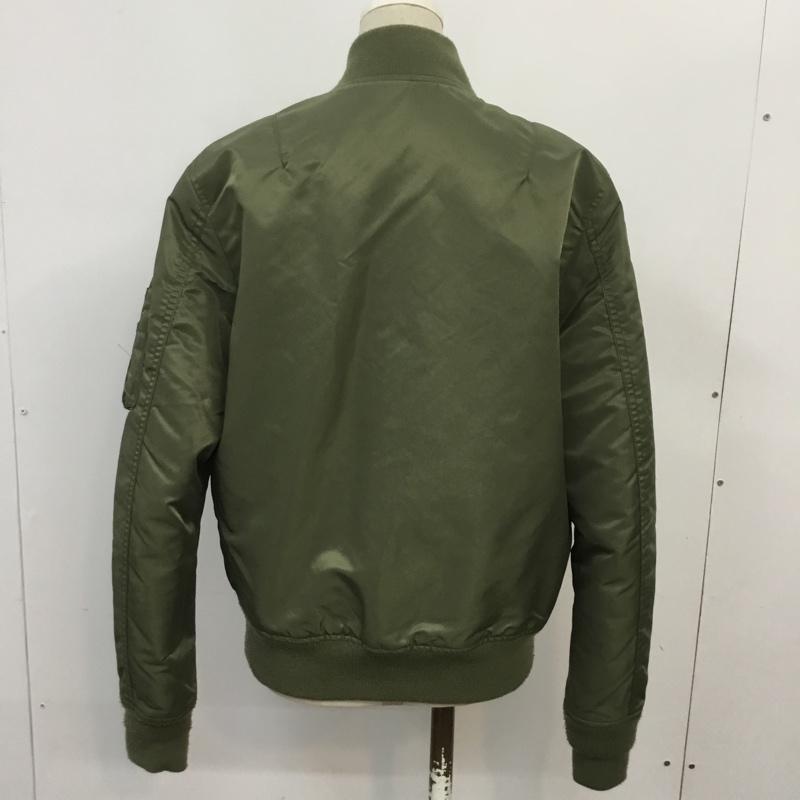 ディッキーズ Dickies ジャケット、上着 ジャンパー、ブルゾン 171W10WD11 中綿 MA-1 M 無地 カーキ / カーキ /  レディース USED 古着 中古 10063973