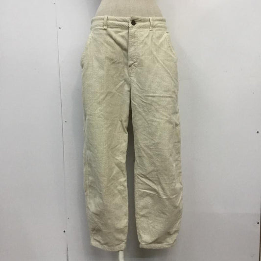 ザラ ZARA パンツ ワークパンツ、ペインターパンツ 8721 913 712 コーデュロイ 無地 白 / ホワイト /  レディース USED 古着 中古 10064062