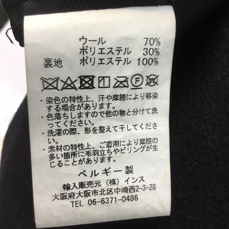 バシスブルック BASISBROEK コート コート一般 オーバーサイズ テーラード エッグコート 2 無地 黒 / ブラック /  メンズ USED 古着 中古 10064076