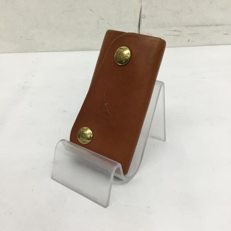 イルビゾンテ IL BISONTE キーケース キーケース ロゴ、文字 茶 / ブラウン /  メンズ USED 古着 中古 10064339
