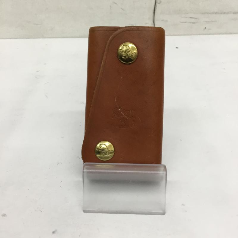 イルビゾンテ IL BISONTE キーケース キーケース ロゴ、文字 茶 / ブラウン /  メンズ USED 古着 中古 10064339