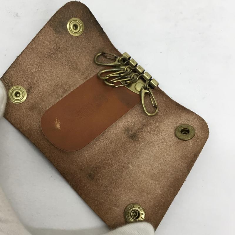 イルビゾンテ IL BISONTE キーケース キーケース ロゴ、文字 茶 / ブラウン /  メンズ USED 古着 中古 10064339