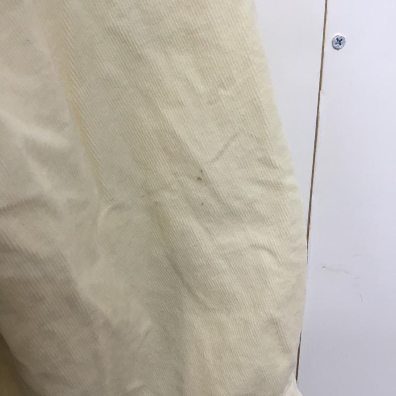 ダブルクローゼット w closet シャツ、ブラウス 長袖 コーデュロイシャツ FREE 無地 オフホワイト / オフホワイト /  レディース USED 古着 中古 10064405