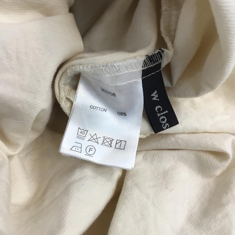 ダブルクローゼット w closet シャツ、ブラウス 長袖 コーデュロイシャツ FREE 無地 オフホワイト / オフホワイト /  レディース USED 古着 中古 10064405