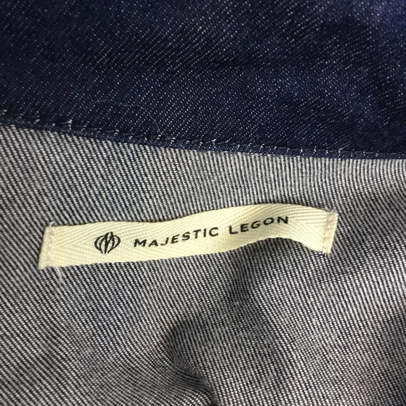 マジェスティックレゴン MAJESTIC LEGON コート コート一般 デニムコート FREE 無地 インディゴ / インディゴ /  レディース USED 古着 中古 10064439