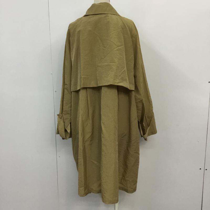 カスタネ Kastane ジャケット、上着 ジャケット、ブレザー K194504-21 ナイロン トレンチコート FREE 無地 ベージュ / ベージュ /  レディース USED 古着 中古 10064496