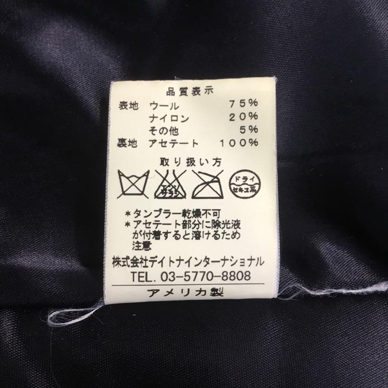 フェデリティー FIDELITY コート ピーコート S 無地 紺 / ネイビー /  メンズ USED 古着 中古 10064542