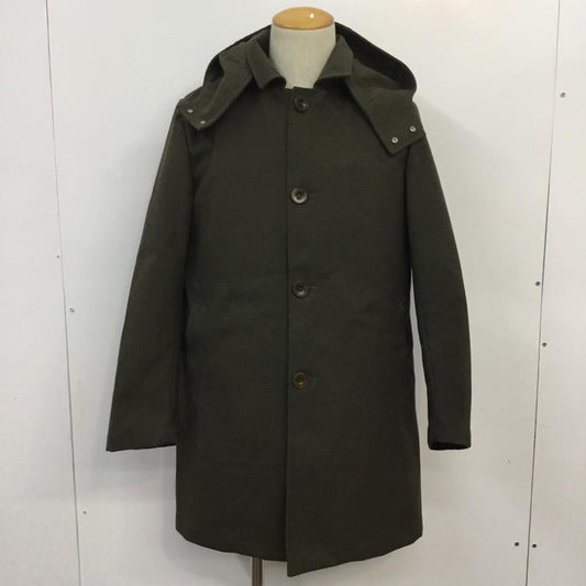 アバハウス ABAHOUSE コート コート一般 0037-00-30008 ライナー付き 44 無地 カーキ / カーキ /  メンズ USED 古着 中古 10064609