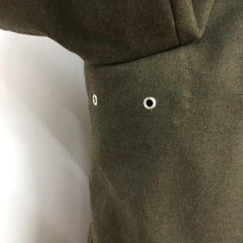 アバハウス ABAHOUSE コート コート一般 0037-00-30008 ライナー付き 44 無地 カーキ / カーキ /  メンズ USED 古着 中古 10064609