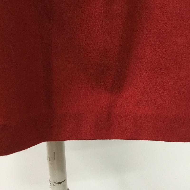 イネド INED スカート ミニスカート 無地 赤 / レッド /  レディース USED 古着 中古 10064684