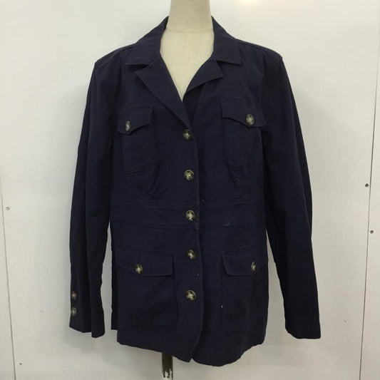 エルエルビーン L.L.Bean ジャケット、上着 ジャケット、ブレザー M 無地 紺 / ネイビー /  レディース USED 古着 中古 10064789