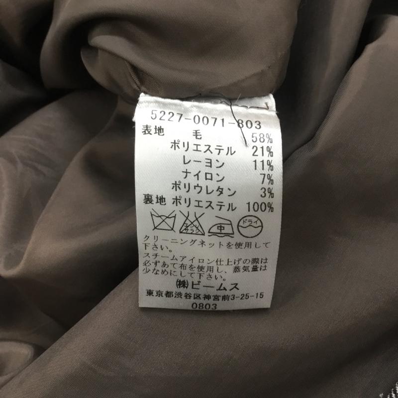 ビームスライツ BEAMS LIGHTS スカート ひざ丈スカート 無地 茶 / ブラウン /  レディース USED 古着 中古 10064792