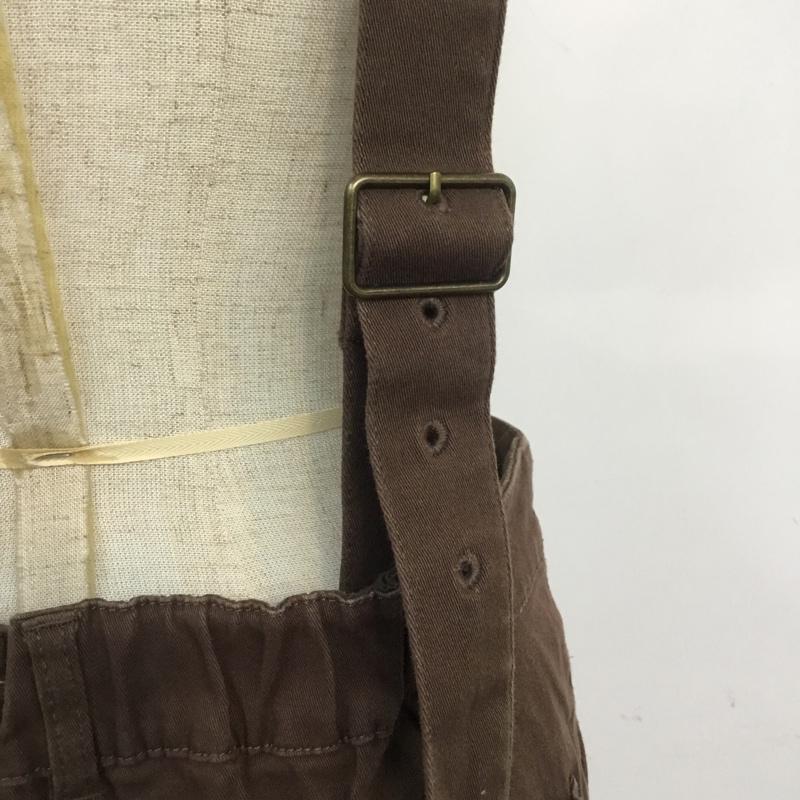 フリークスストア FREAK'S STORE スカート ひざ丈スカート FOL19SS006 FREEDOM スカートサロペット FREE 無地 茶 / ブラウン /  レディース USED 古着 中古 10064809