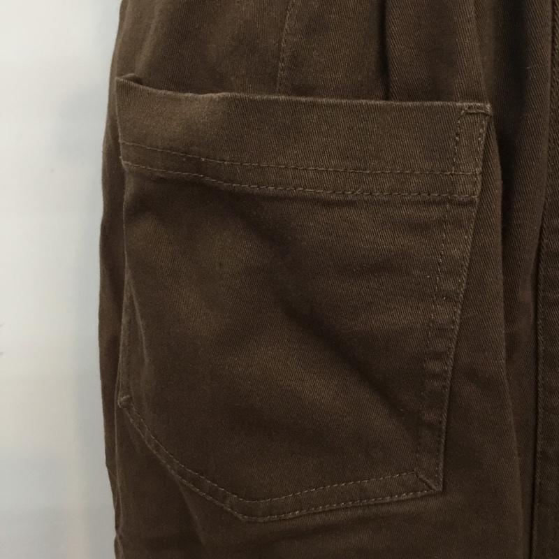 フリークスストア FREAK'S STORE スカート ひざ丈スカート FOL19SS006 FREEDOM スカートサロペット FREE 無地 茶 / ブラウン /  レディース USED 古着 中古 10064809