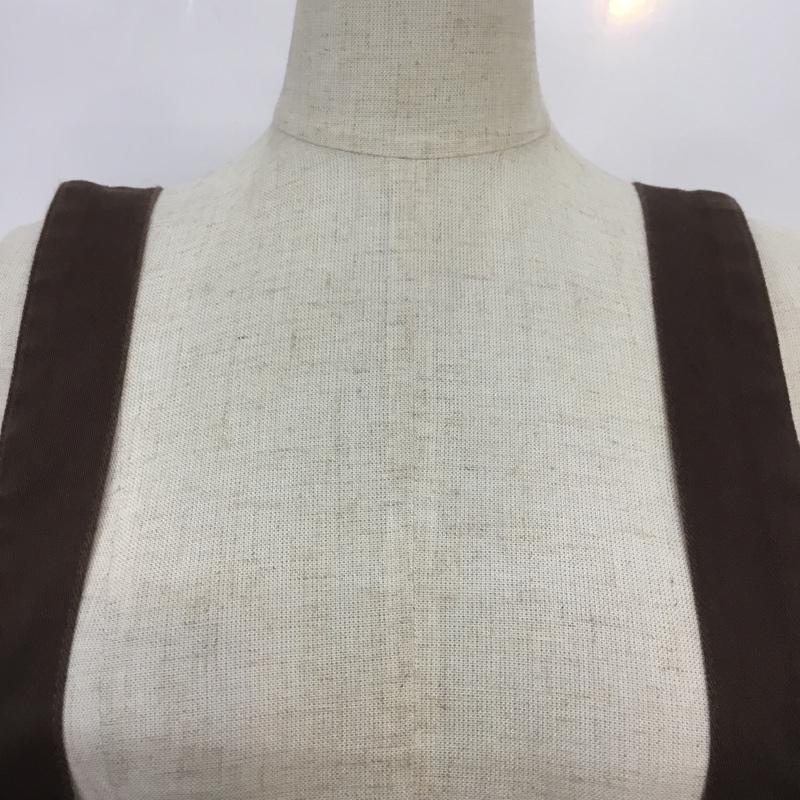 フリークスストア FREAK'S STORE スカート ひざ丈スカート FOL19SS006 FREEDOM スカートサロペット FREE 無地 茶 / ブラウン /  レディース USED 古着 中古 10064809