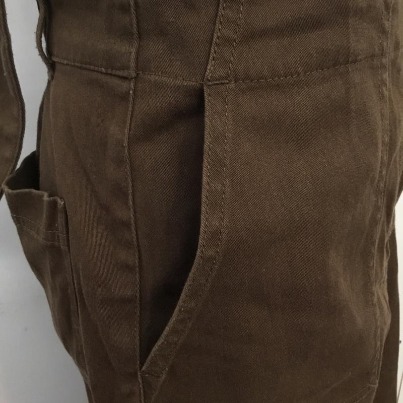 フリークスストア FREAK'S STORE スカート ひざ丈スカート FOL19SS006 FREEDOM スカートサロペット FREE 無地 茶 / ブラウン /  レディース USED 古着 中古 10064809