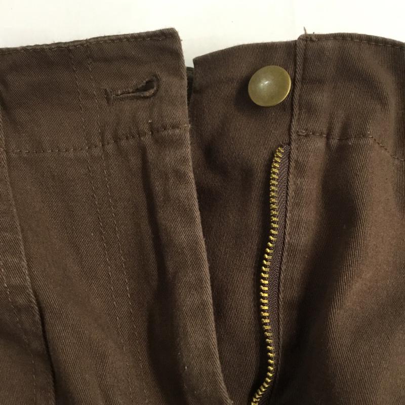 フリークスストア FREAK'S STORE スカート ひざ丈スカート FOL19SS006 FREEDOM スカートサロペット FREE 無地 茶 / ブラウン /  レディース USED 古着 中古 10064809