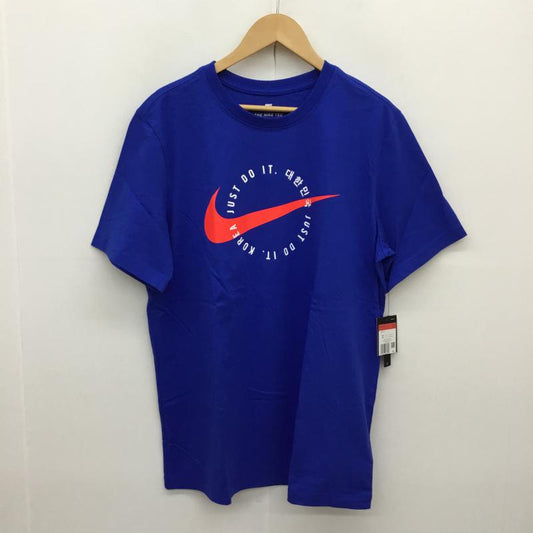 ナイキ NIKE Tシャツ 半袖 COUNTRY KOREA TEE DA8865-400 L ロゴ、文字 青 / ブルー /  メンズ USED 古着 中古 10064872