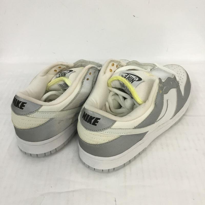 ナイキ NIKE スニーカー スニーカー 624044-112 DUNK LOW PRO B ダンク ロー プロ 26cm 箱有 26.0cm ロゴ、文字 白 / ホワイト / X 銀 / シルバー /  メンズ USED 古着 中古 10064935