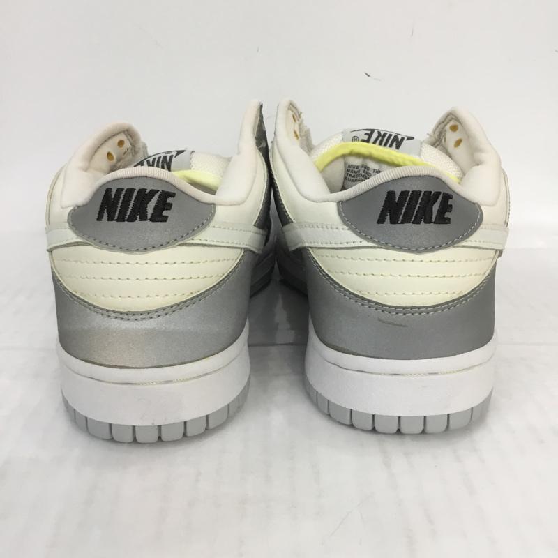 ナイキ NIKE スニーカー スニーカー 624044-112 DUNK LOW PRO B ダンク ロー プロ 26cm 箱有 26.0cm ロゴ、文字 白 / ホワイト / X 銀 / シルバー /  メンズ USED 古着 中古 10064935