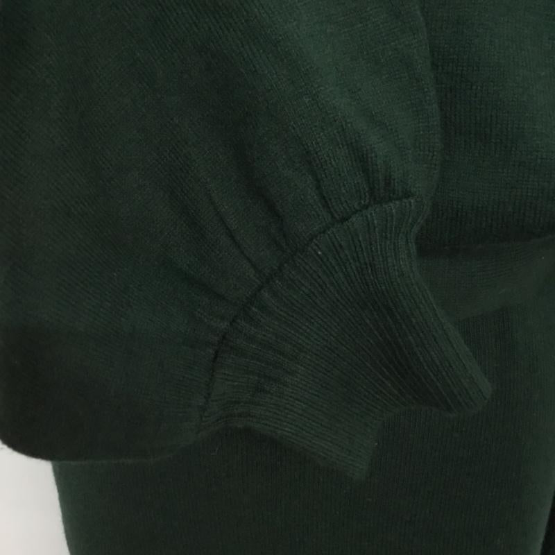 マウジー MOUSSY ワンピース ロングスカート 010CSF70-0690 2WAY BLOUSING KNIT DRESS 前後着 FREE 無地 緑 / グリーン /  レディース USED 古着 中古 10064965
