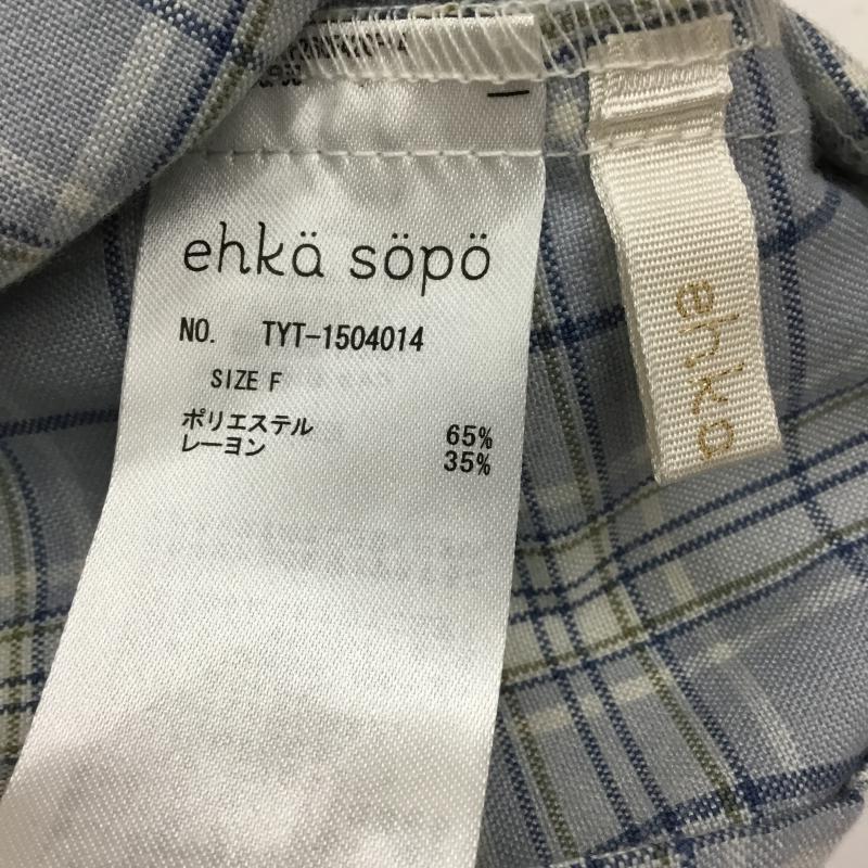 エヘカソポ ehka sopo スカート ひざ丈スカート チェックスカート FREE チェック マルチカラー / マルチカラー /  レディース USED 古着 中古 10065188