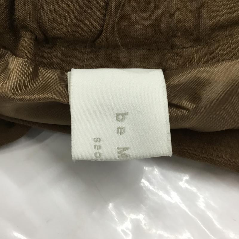 古着 USED スカート ひざ丈スカート be mine 無地 茶 / ブラウン /  レディース USED 古着 中古 10065190