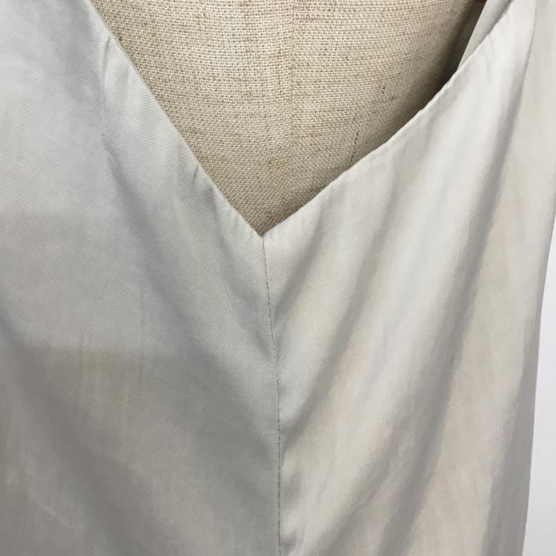 グローバルワーク GLOBAL WORK ワンピース ロングスカート FREE 無地 灰 / グレー /  レディース USED 古着 中古 10065247