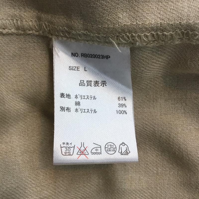 レイジブルー RAGEBLUE コート コート一般 L 無地 ベージュ / ベージュ /  メンズ USED 古着 中古 10065267