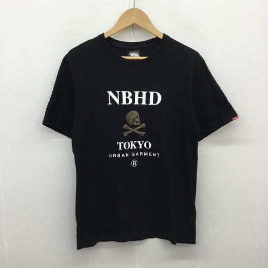 ネイバーフッド NEIGHBORHOOD Tシャツ 半袖 ロゴ、文字 黒 / ブラック /  メンズ USED 古着 中古 10065337